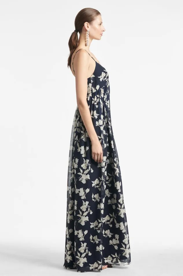 Formal Women Sachin and Babi Jessica Gown 8211 Navy Venetia Petal