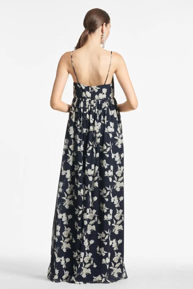 Formal Women Sachin and Babi Jessica Gown 8211 Navy Venetia Petal