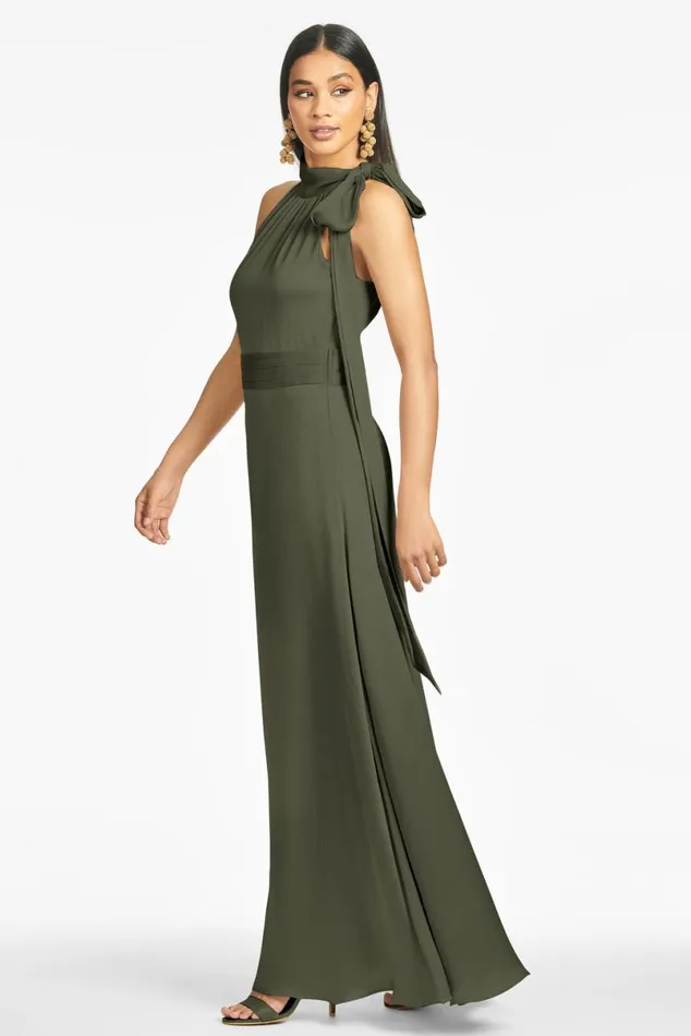 Formal Women Sachin and Babi Kayla Gown 8211 Moss Green