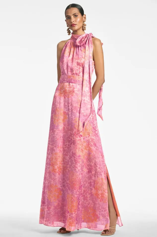 Formal Women Sachin and Babi Kayla Gown 8211 Pastel Sunset Hydrangea