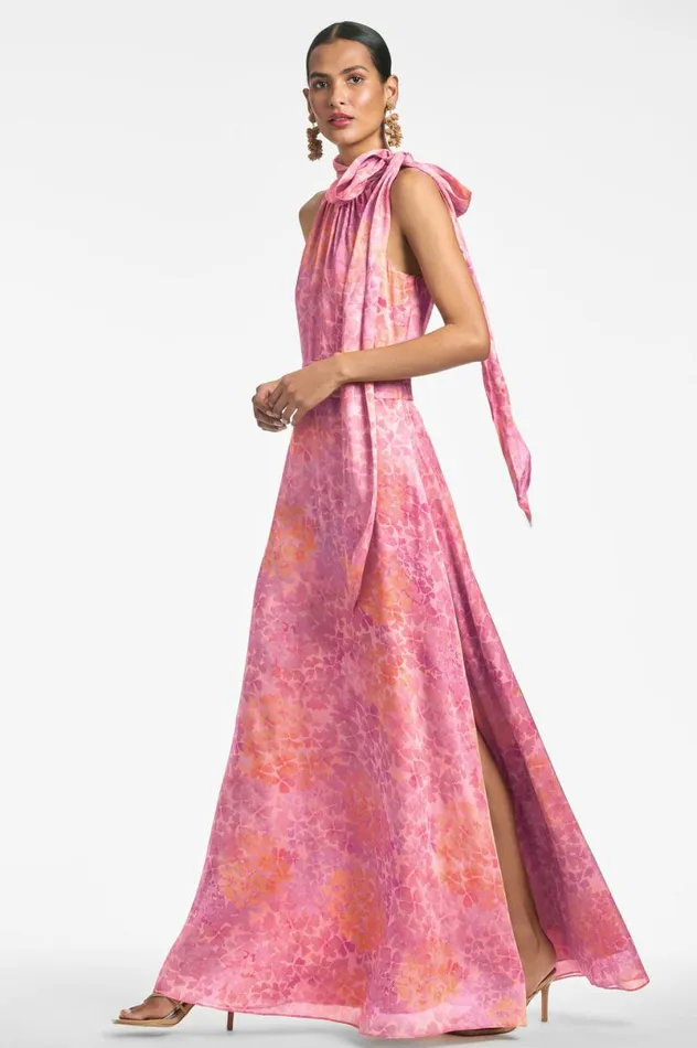 Formal Women Sachin and Babi Kayla Gown 8211 Pastel Sunset Hydrangea