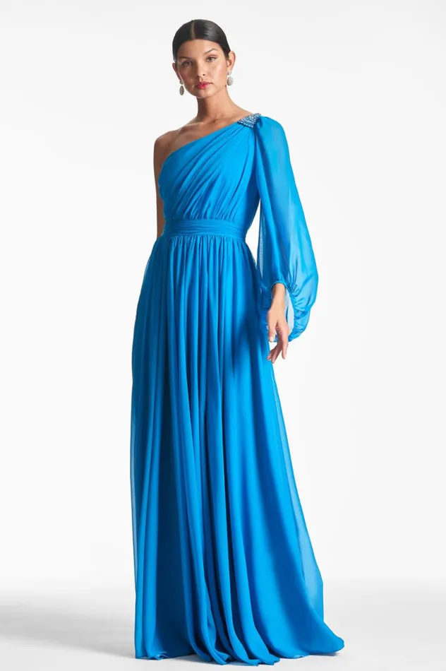 Formal Women Sachin and Babi Makayla Gown 8211 Azure