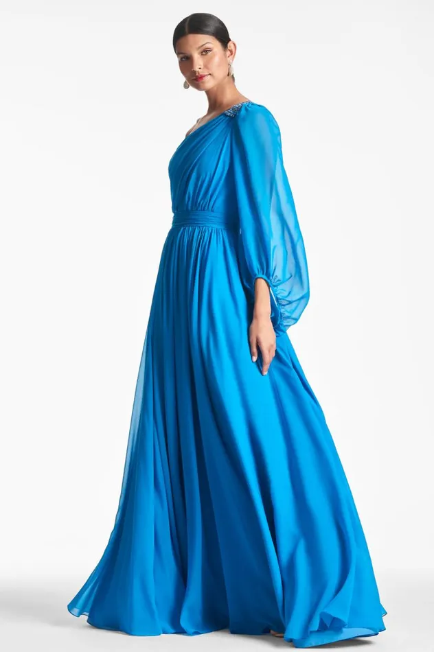 Formal Women Sachin and Babi Makayla Gown 8211 Azure