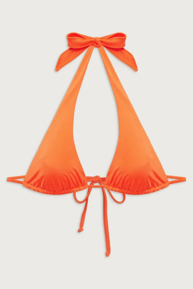 Frankies Bikinis Bikinis Women Diana Shine Halter Bikini Top Cuties