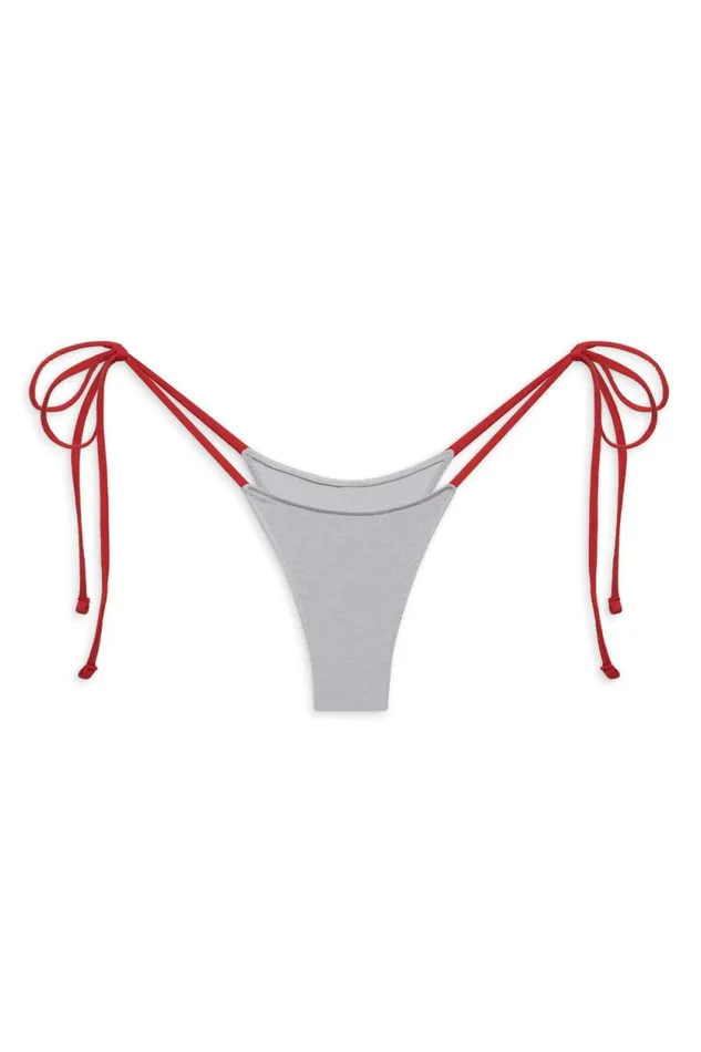 Frankies Bikinis Bikinis Women Divine Skimpy Bikini Bottom Cherry Mint