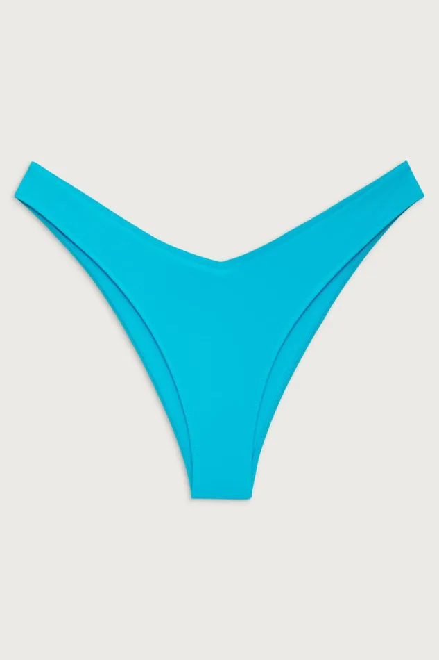 Frankies Bikinis Bikinis Women Enzo Cheeky Bikini Bottom Morning Blue
