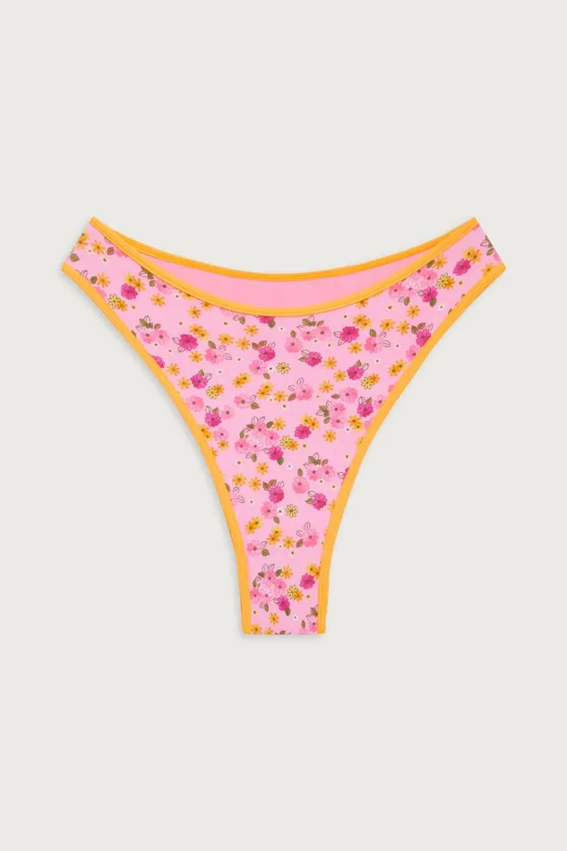 Frankies Bikinis Bikinis Women Laura High Waist Cheeky Bikini Bottom Queen039s Bath