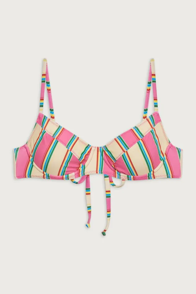 Frankies Bikinis Bikinis Women X DJERF AVENUE Matilda Underwire Bikini Top Mood Ring