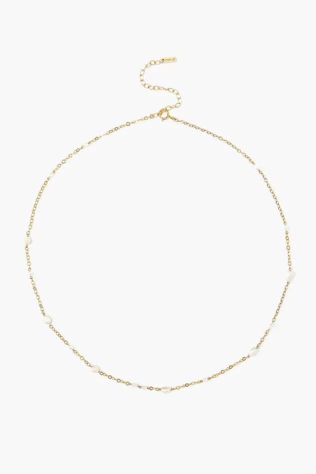 FreeForm Pearl Necklace White Women Chan Luu Necklaces