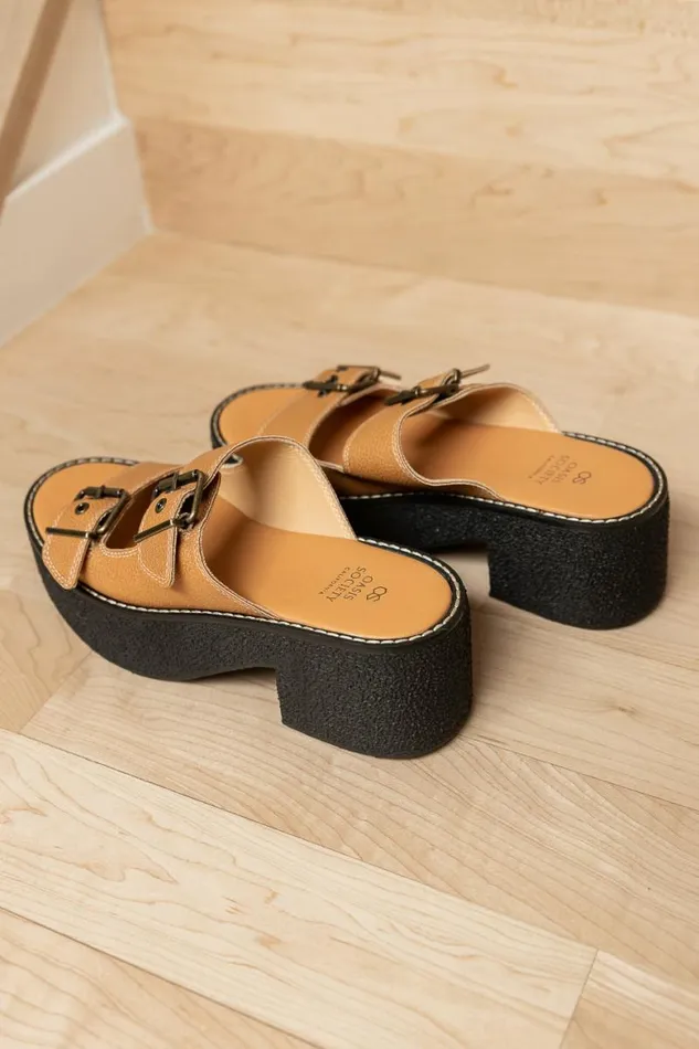 Gabriella Platform Sandals In Camel Camel Women Bohme Shoes