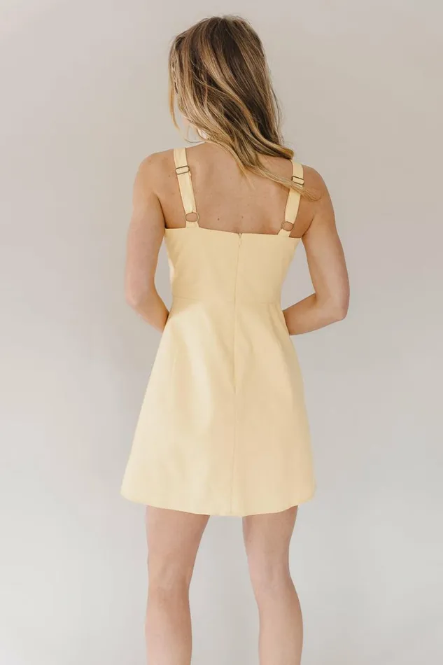 Ginny Mini Dress 8211 FINAL SALE Yellow Women Bohme Dresses