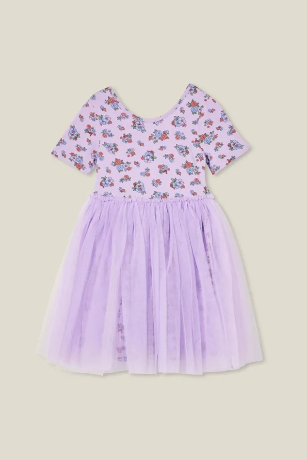 Girls 214 Dresses Cotton On Sophia Dress Up Dress Ava Ditsylilac Drop