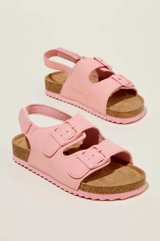 Girls 214 Flats and Sandals Cotton On Theo Sandal Clay Pidgeonclay Pidgeon