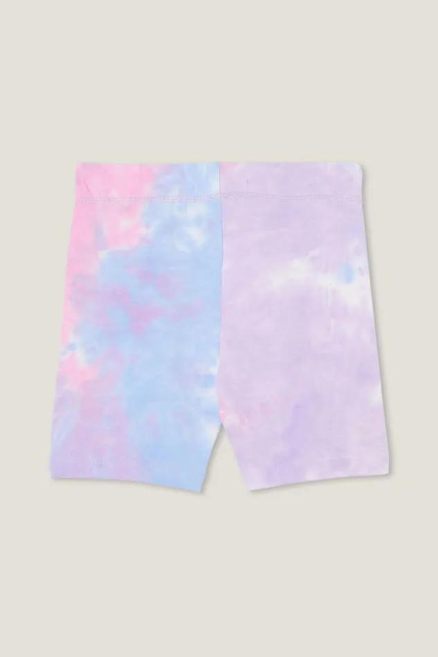 Girls 214 Shorts Skirts and Playsuits Cotton On Halley Bike Short Lilac Droptie Dye