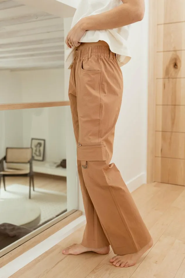 Grace Nylon Pants Clay Women Bohme Pants