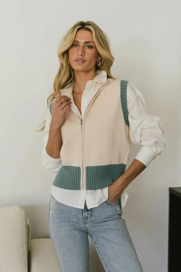 Gracie Button Up In Ivory Ivory Women Bohme Tops