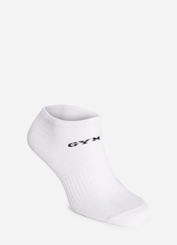 Gym King Accessories Women Motion Liner Socks 3pk 8211 White
