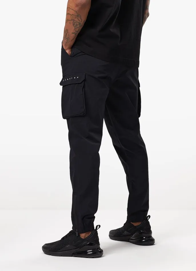 Gym King Cargos Men Rebellion Cargo Jogger 8211 Black