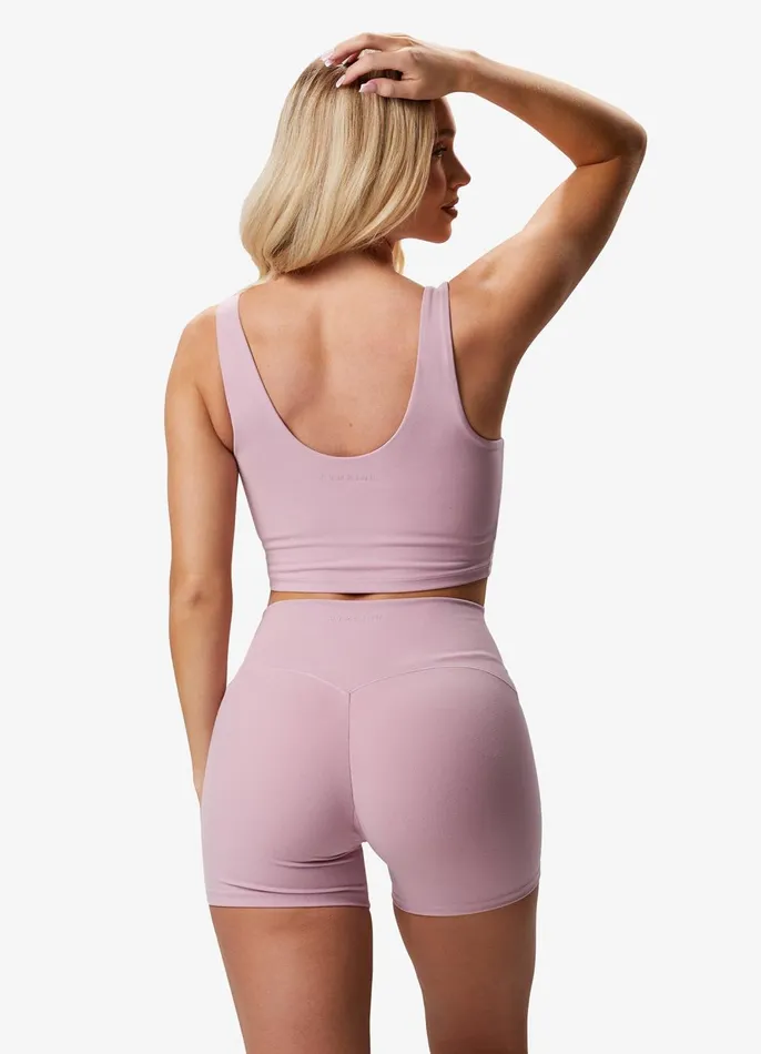 Gym King CoOrds Women Peach Luxe Tank 8211 Dusky Mauve Luxe
