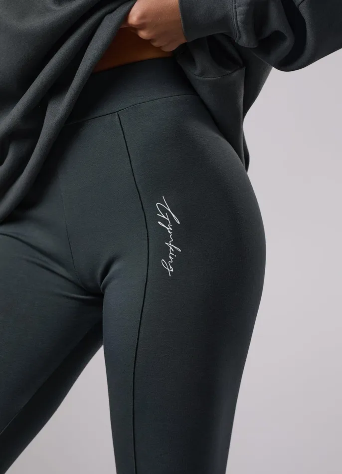 Gym King CoOrds Women Reset Legging 8211 Green Smoke