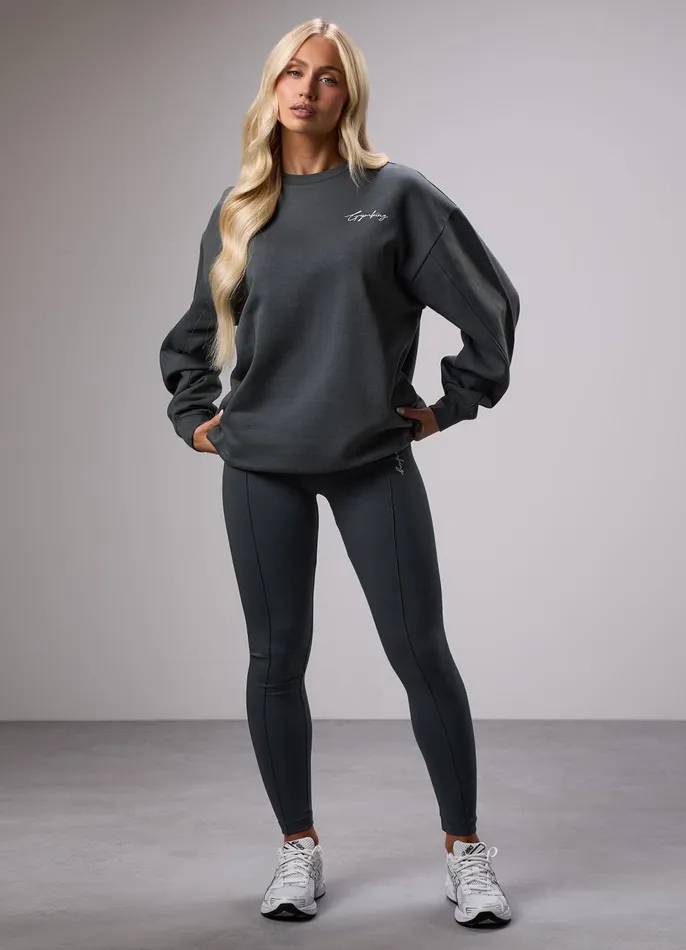 Gym King CoOrds Women Reset Legging 8211 Green Smoke