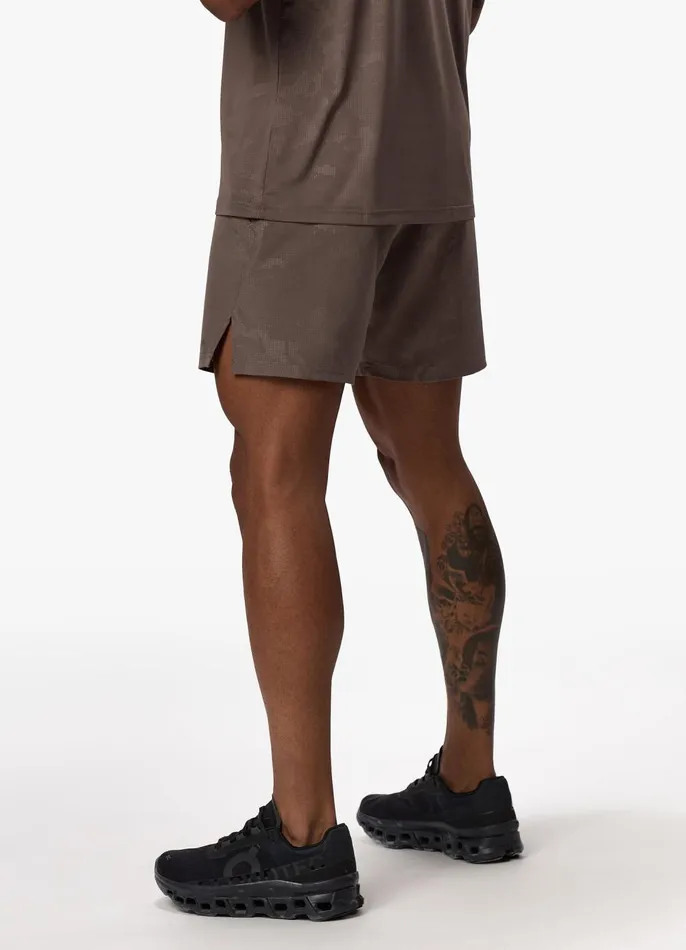 Gym King Gymwear Men Debossed Camo Short 8211 Iron