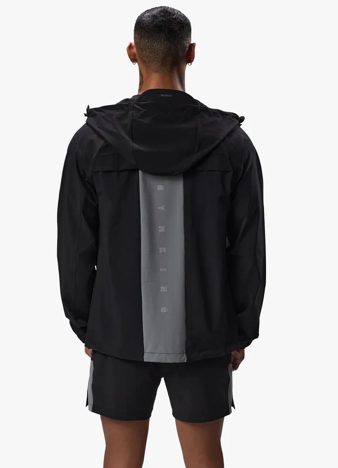 Gym King Gymwear Men React Woven Jacket 8211 Black