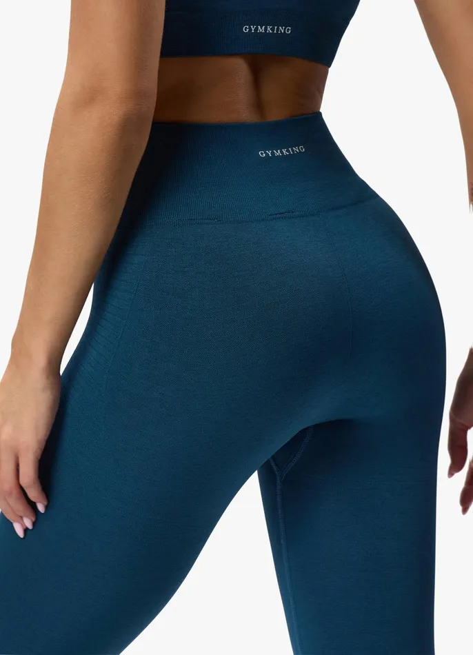 Gym King Gymwear Women Results 20 Seamless Legging 8211 Teal