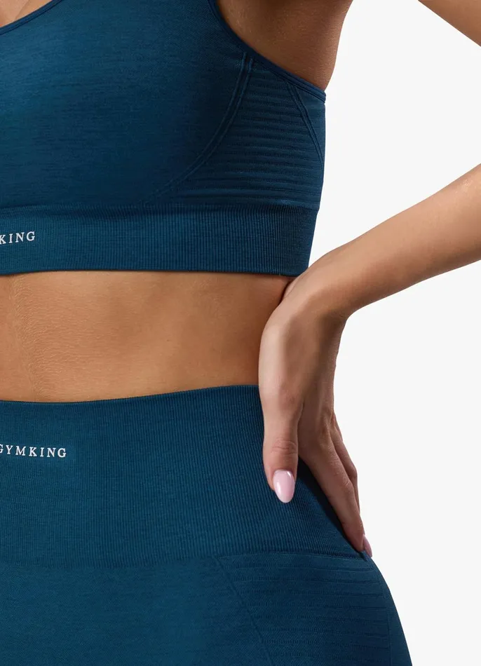 Gym King Gymwear Women Results 20 Seamless Legging 8211 Teal