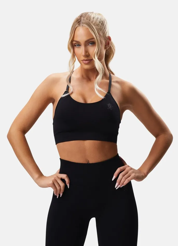 Gym King Gymwear Women Sculpt Seamless Bra 8211 Black
