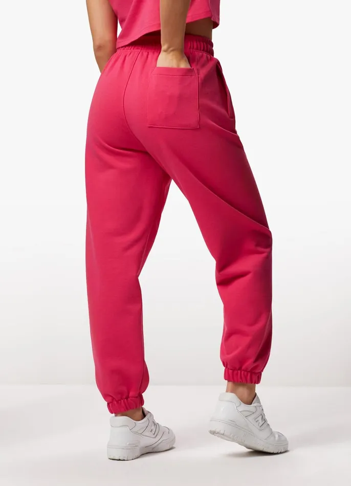 Gym King Joggers Women Established Relaxed Fit Jogger 8211 Raspberry Burst
