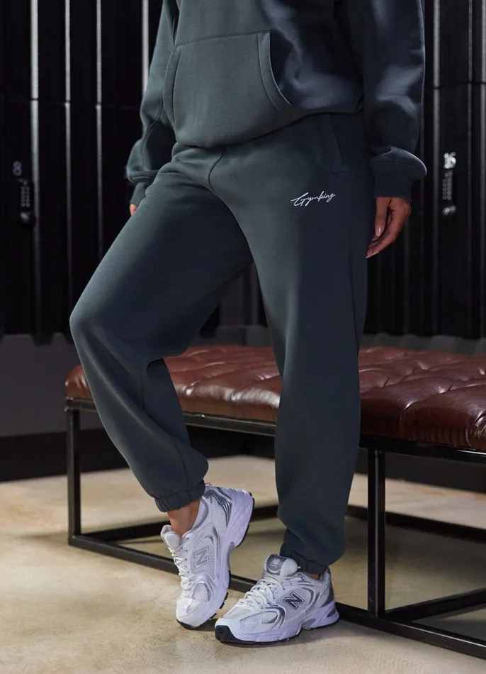 Gym King Joggers Women Reset Sweatpant 8211 Green Smoke