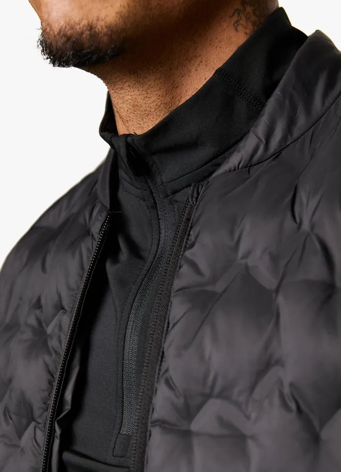 Gym King Outerwear Men Heat Sealed Tech Jacket 8211 Black