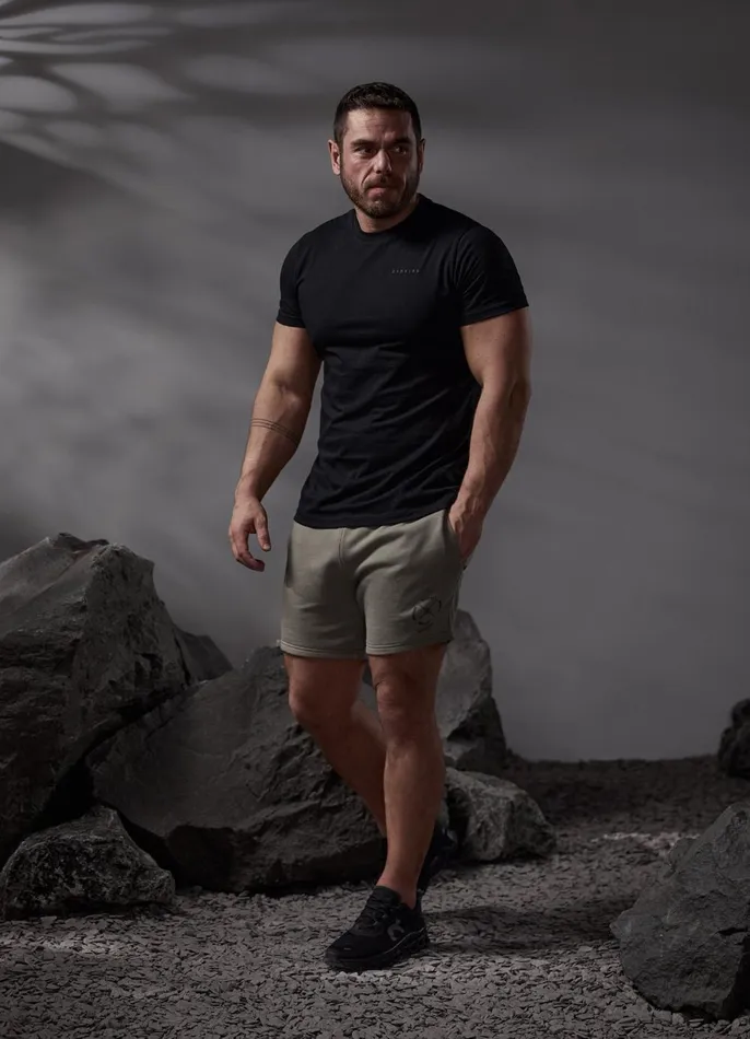 Gym King Shorts Men Compass Short 8211 Deep Khaki