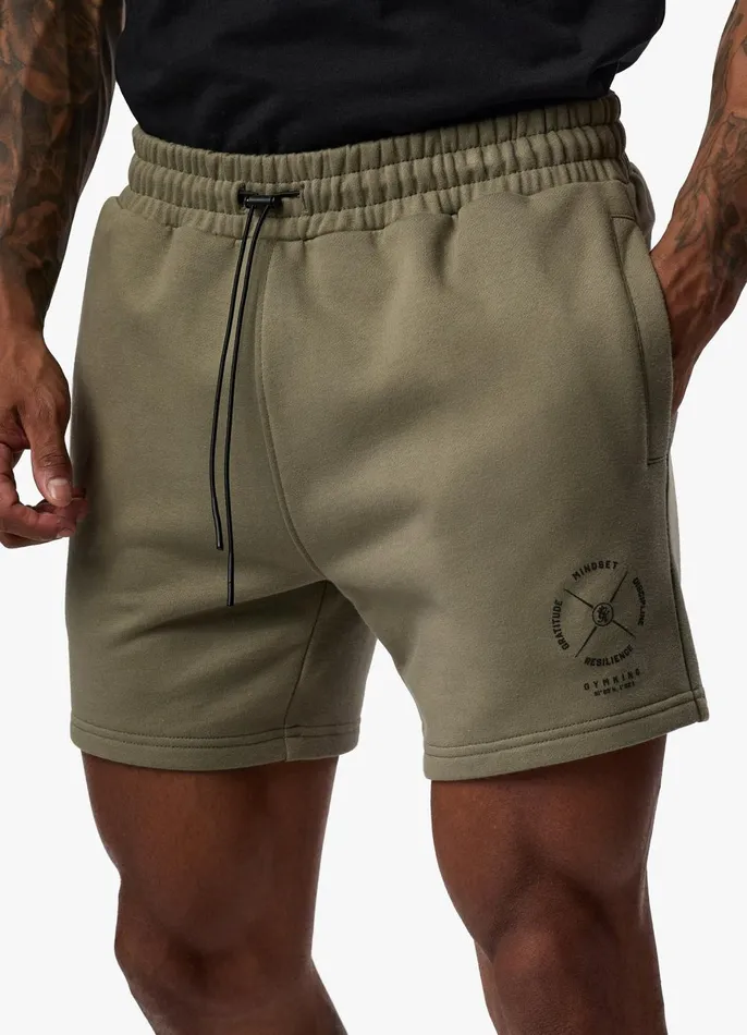 Gym King Shorts Men Compass Short 8211 Deep Khaki