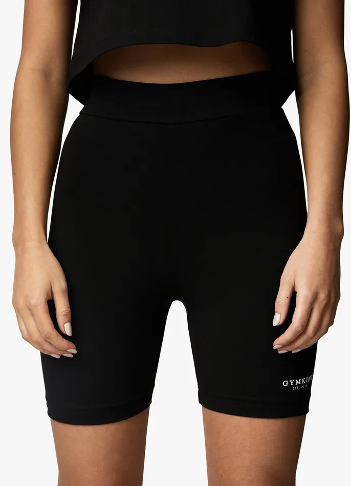 Gym King Shorts Women Established Cycle Short 8211 BlackWhite