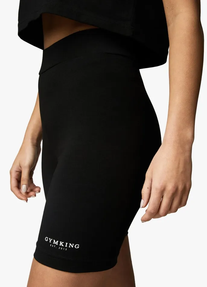 Gym King Shorts Women Established Cycle Short 8211 BlackWhite