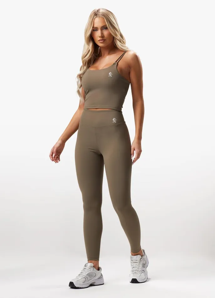 Gym King Sports Bras Women 365 Long Line Tank 8211 Deep Mink