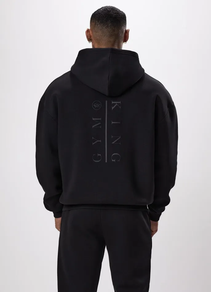 Gym King Sweatshirts and Hoodies Men Division Hood 8211 Black