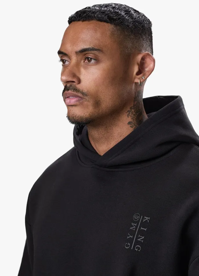 Gym King Sweatshirts and Hoodies Men Division Hood 8211 Black