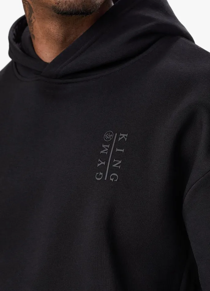 Gym King Sweatshirts and Hoodies Men Division Hood 8211 Black