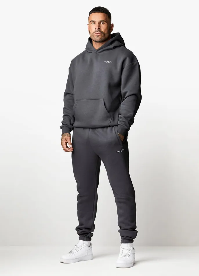 Gym King Sweatshirts and Hoodies Men Established Hood 8211 Dark Pewter
