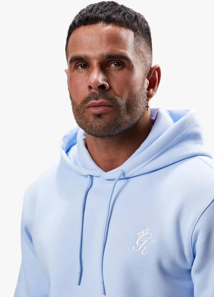 Gym King Sweatshirts and Hoodies Men Fundamental Hood 8211 Cloud Blue