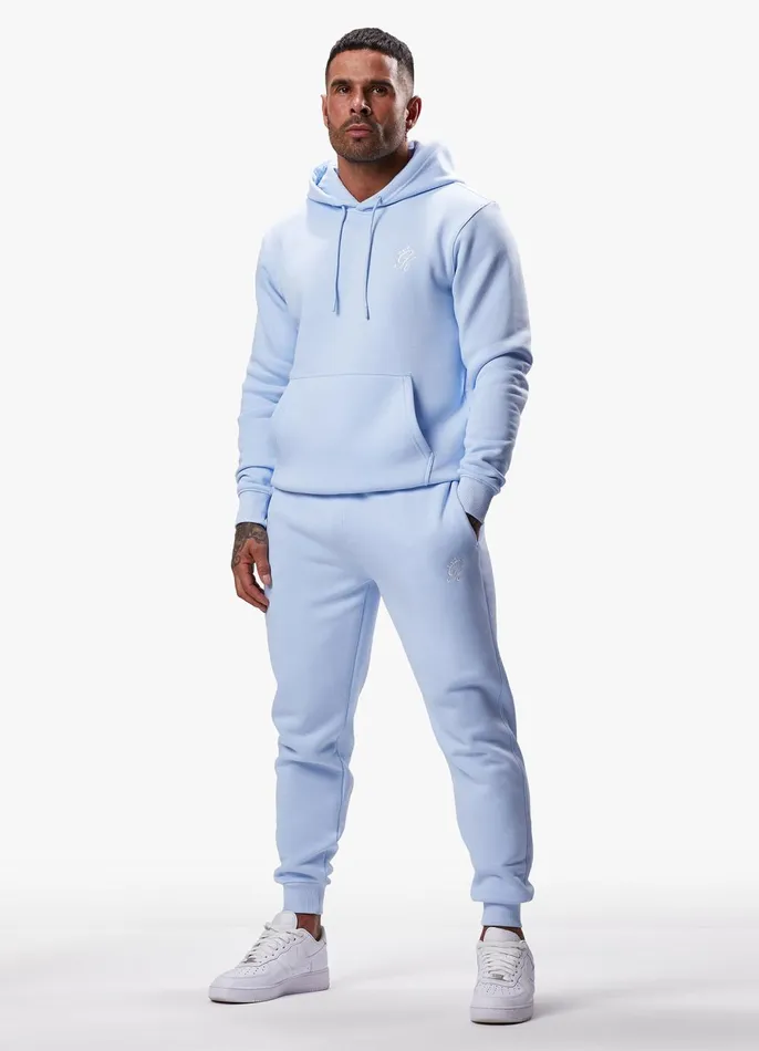 Gym King Sweatshirts and Hoodies Men Fundamental Hood 8211 Cloud Blue