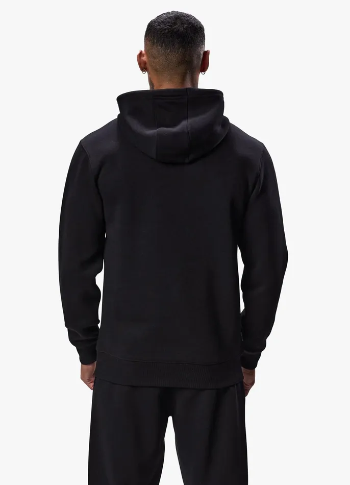 Gym King Sweatshirts and Hoodies Men Linear Fundamental Hood 8211 Black