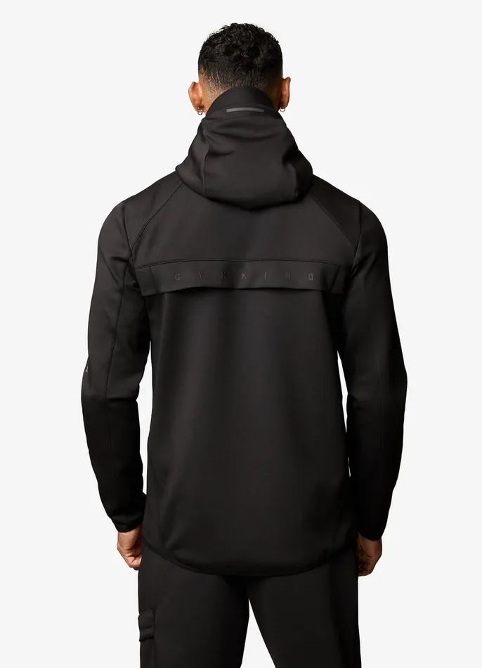 Gym King Sweatshirts and Hoodies Men Stealth Tech Poly Hood 8211 Black