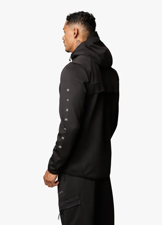 Gym King Sweatshirts and Hoodies Men Stealth Tech Poly Hood 8211 Black