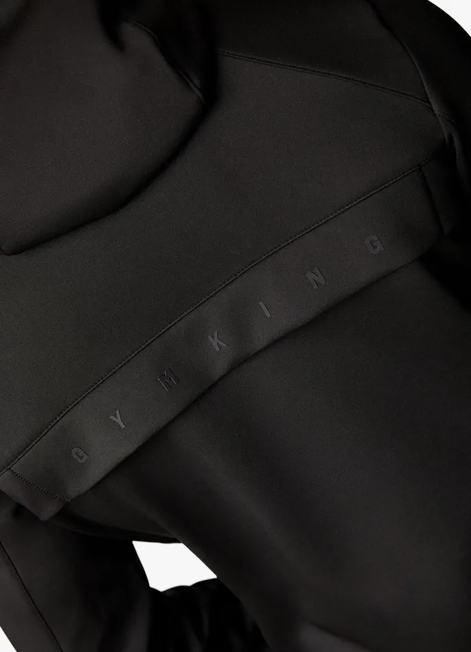 Gym King Sweatshirts and Hoodies Men Stealth Tech Poly Hood 8211 Black