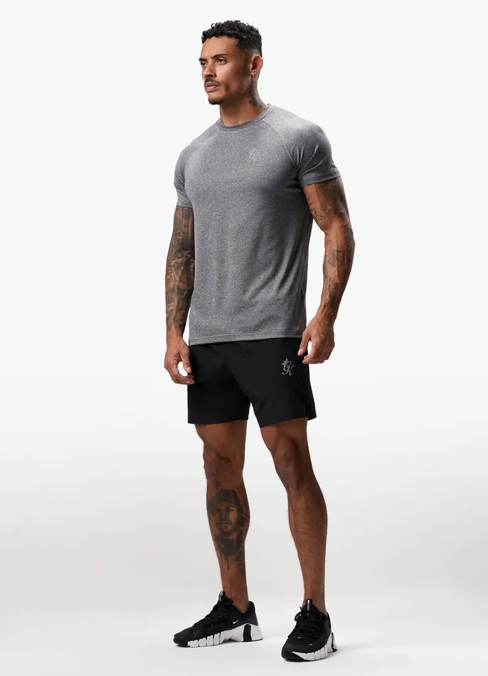 Gym King TShirts Men Energy Grindle Tee 8211 Grey Marl