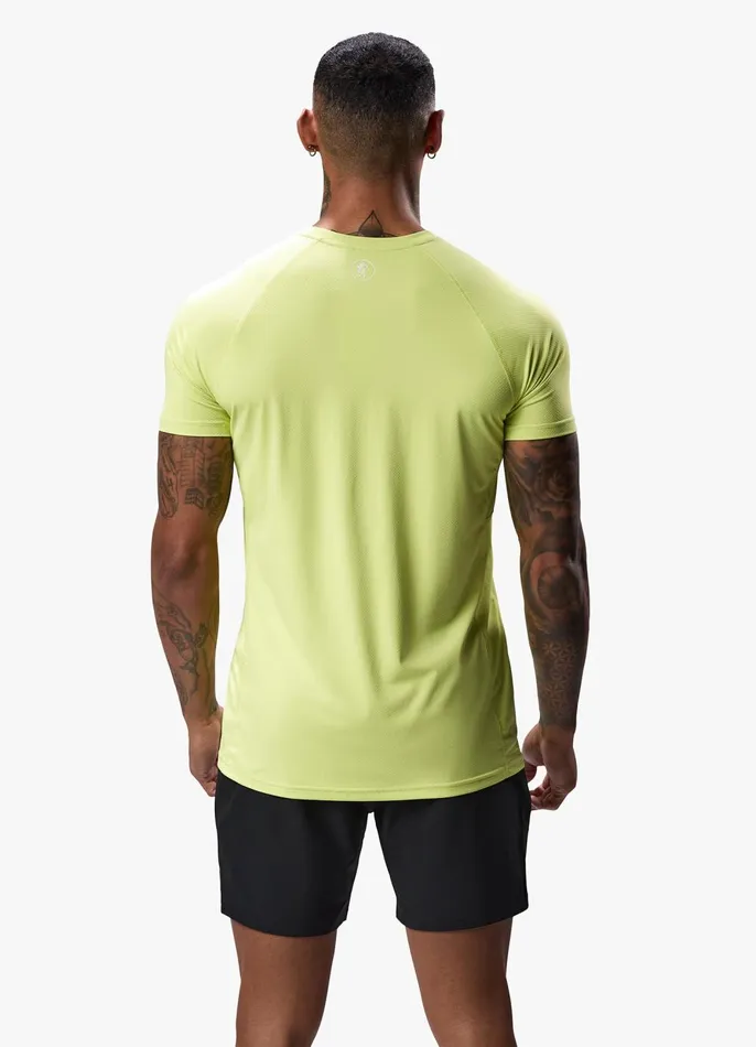 Gym King TShirts Men Energy Tee 8211 Limelight